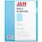 JAM Paper 9" x 11.5" Plastic Sleeve Page Protectors, 12ct.